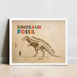 Dinossauro Fóssil 4 Poster