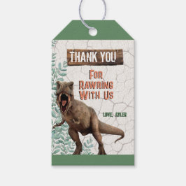 Dinossauro, Obrigado, Etiquetas