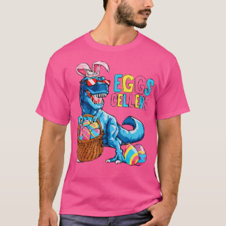 Dinossauro Páscoa Coalhada T Camisa T Rapazes Rex 