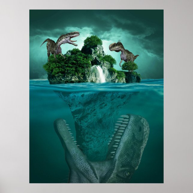 Dinossauro Poster (Frente)