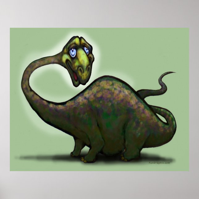 Dinossauro Poster (Frente)