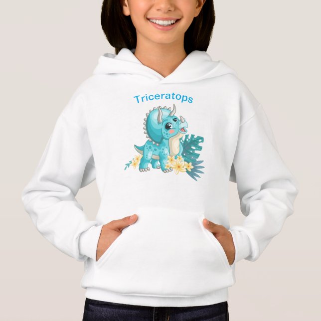 Dinossauro Triceratops (Frente)