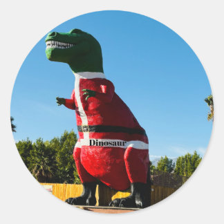 Dinossauro Vermelho, Adesivos redondos clássicos