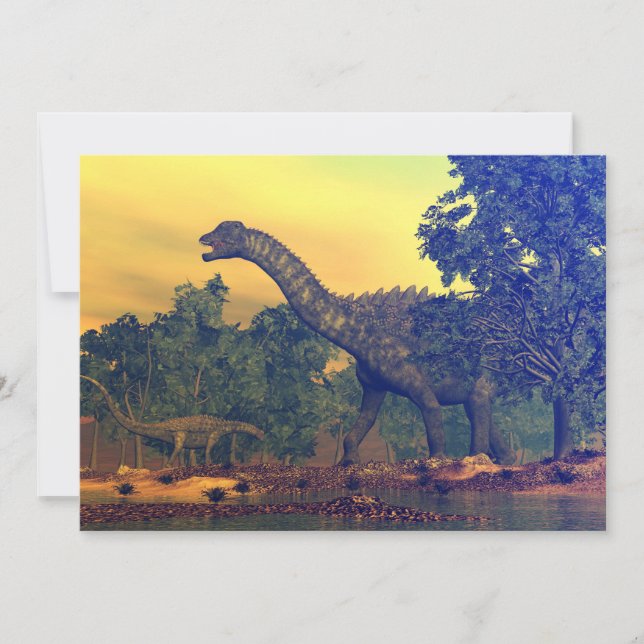 dinossauros ampelossauros (Frente)