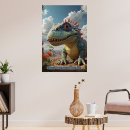 Dinossauros no Espaço: Posters de Coleção de Avent