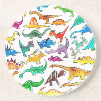 "Dinossauros para porta copos das bebidas dos