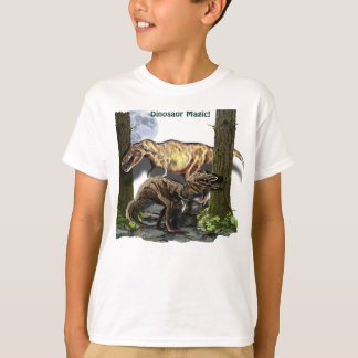 DINOSSAUROS T-REX, ÁRVORES E Camisas Rex