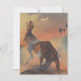 Dinossauros Vintage, Convite de aniversário Infant