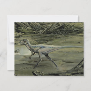 Dinossauros Vintage, um Hypsilophodon do Cretáceo