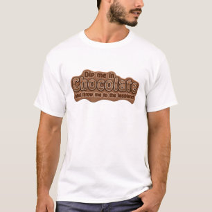 DIP ME EM Camisa CHOCOLATE - escolha o estilo