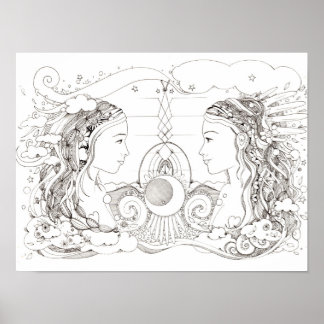 Dip - poster impressão