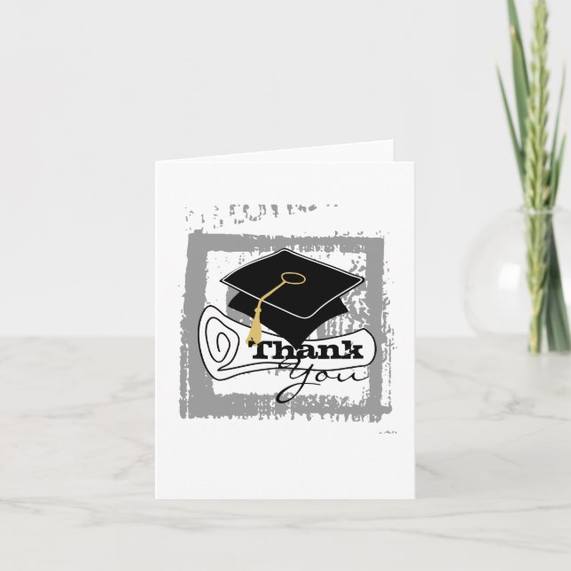 Diploma de Cartões de agradecimentos de Graduação  (Frente)