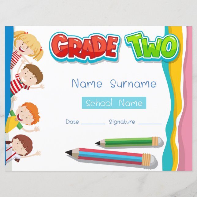 Diploma de grau II (Frente)