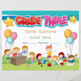 Diploma de grau três