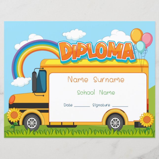 Diploma de qualquer grau (Frente)