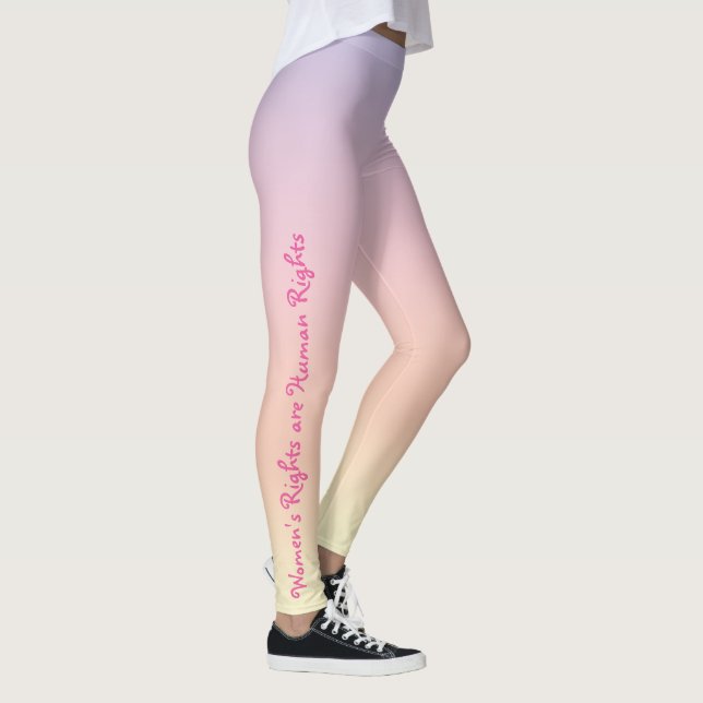 Direitos das mulheres são direitos humanos Legging (Direita)
