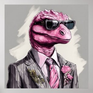 Diresaurus rex Dinossaur Art Impressão