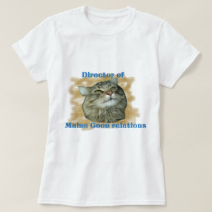 Diretor do Camiseta de Relações com Maine Coon