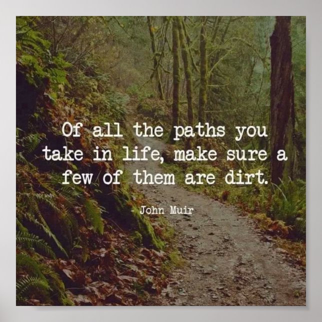 Dirt Road Cote Poster Art (Frente)