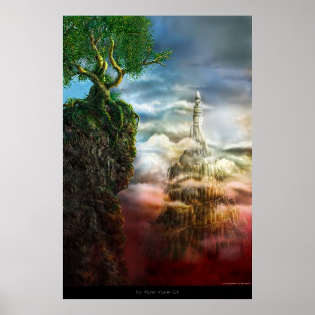 Dis aliter visum est - Poster (Frente)