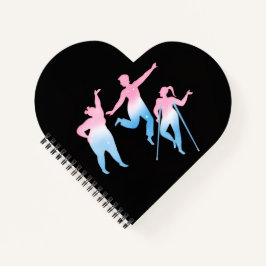 disabled trans design on heart shaped