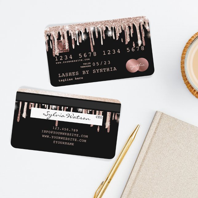 Discagem Dourada com Estilos de Cartão de Crédito (Criador carregado)