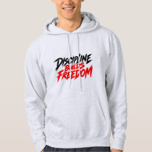 Disciplina Constrói Liberdade Camiseta Motivaciona
