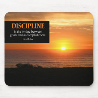 Disciplina Mousepad inspirador