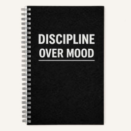 Discipline Over Mood Motivational Planner