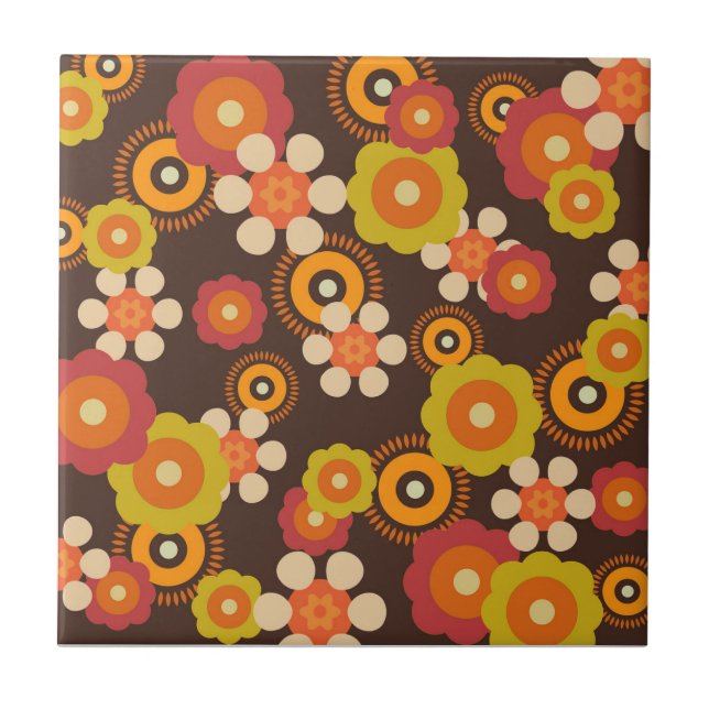 Disco 70s 60s Retro Flowers Pop Culture (Frente)