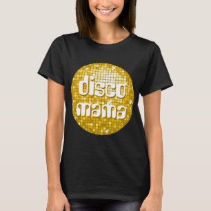 Disco Azulejos "Dourado" 'discoteca mama' camiseta