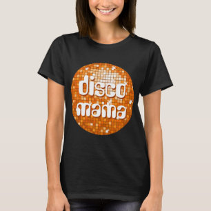 Disco Azulejos Laranja Camisa negra "discoteca"