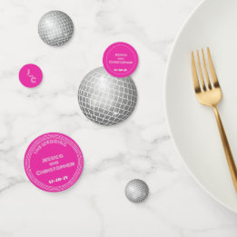 Disco Ball Confetti - Groovy Purple Personalizado