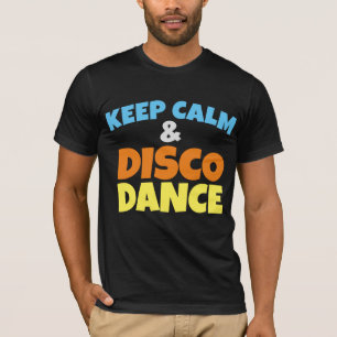 DISCO DANCE 1970s T-SHIRTS CAMISETAS
