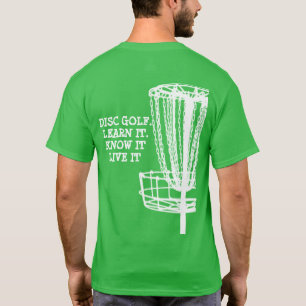 Disco de camisa Mens T, aprenda-o, sabe-o