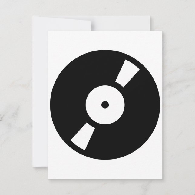 disco de vinil retrô (Frente)