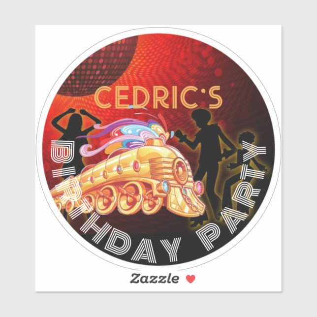 DISCO, ETIQUETA DE REGISTRO, 70 ANOS, VESTICADOR (Folha)