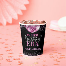 Disco Rosa Na Minha Era De Aniversário