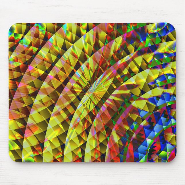 Disco Shine Psychedelic Mousepad (Frente)