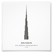 Discraper de Dubai - Alargamento da Foto