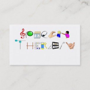 Discurso no cartão de visita do trabalho