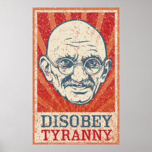 Disobey o poster da tirania