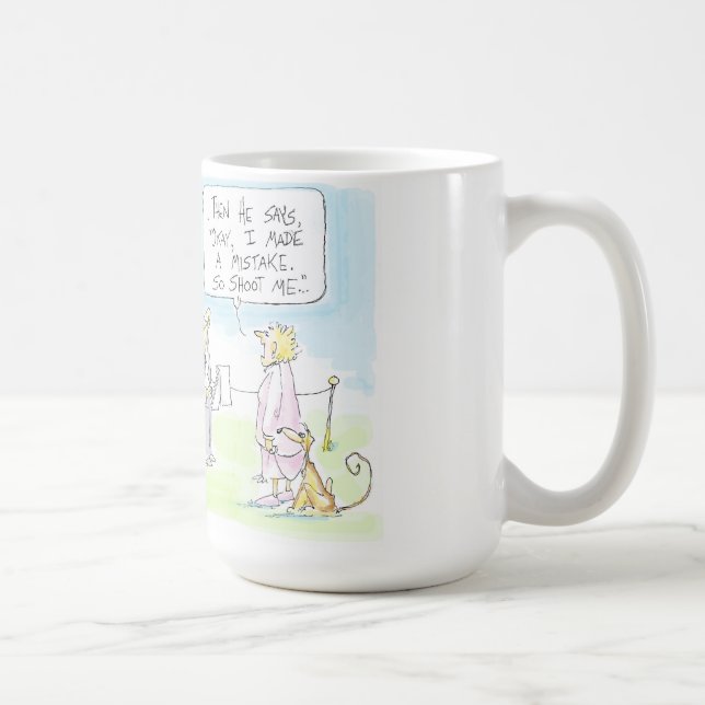 Dispare assim em me CANECA (Direita)