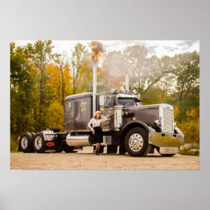 Dispare no poster do Smokin Peterbilt da primeira