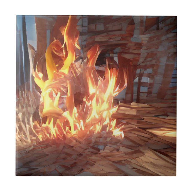 Disparos de fogo alegremente em outra arte mundial (Frente)