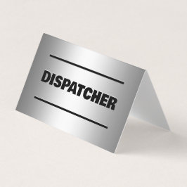 Dispatcher Scannable QR Cartão de visita