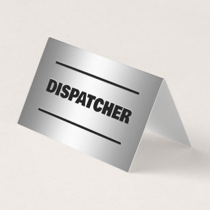 Dispatcher Scannable QR Cartão de visita