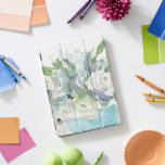 Disposição de primavera - Buquê de Aquarela<br><div class="desc">Primavera nº II de Samuel Dixon. Possui um buquê de flores aquáticas em uma paleta de cores muito sujas.</div>