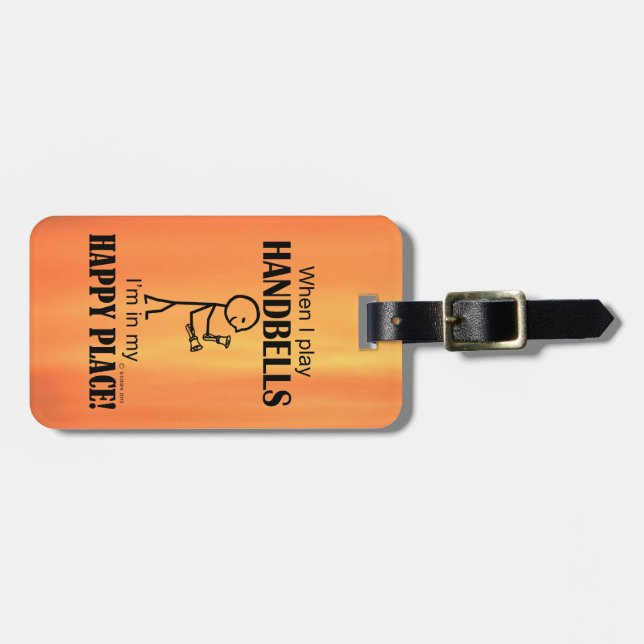 Dispositivos de mão Etiqueta de bagagem (Frente Horizontal)