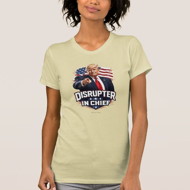 Disruptor Chefe - Camiseta (Frente)